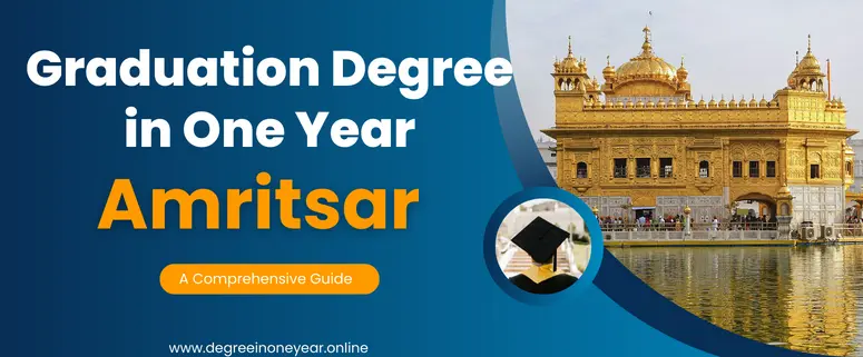 degree in one year in Amritsar